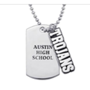Boy's High School Mascot Tag