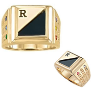606/616 Keepsake Personalized Treasures Mens Ring