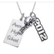 High School  Charm Pendant
