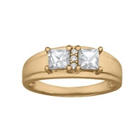 5068 / 5078 Keepsake Personalized Truelove Promise Ring with Birthstones